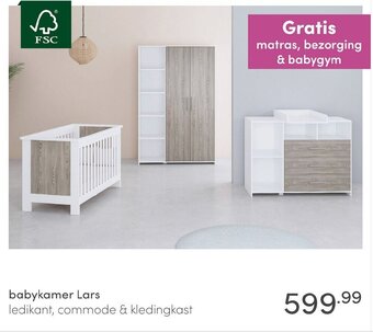 Baby & Tiener babykamer Lars aanbieding