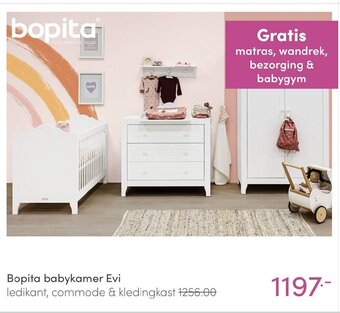 Baby & Tiener Bopita babykamer Evi aanbieding