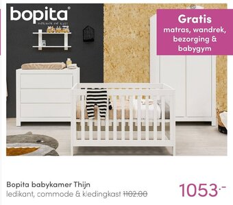 Baby & Tiener Bopita babykamer Thijn aanbieding