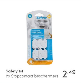 Baby & Tiener Safety 1st 8x Stopcontact beschermers aanbieding