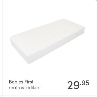 Baby & Tiener Bebies First matras ledikant aanbieding