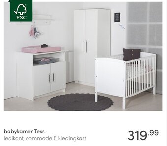 Baby & Tiener babykamer Tess aanbieding