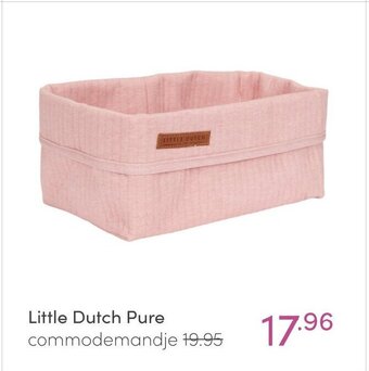 Baby & Tiener Little Dutch Pure commodemandje aanbieding