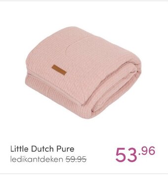 Baby & Tiener Little Dutch Pure ledikantdeken aanbieding