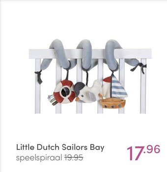 Baby & Tiener Little Dutch Sailors Bay speelspiraal aanbieding
