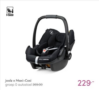 Baby & Tiener Joolz x Maxi-Cosi groep 0 autostoel aanbieding