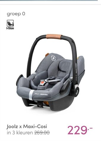 Baby & Tiener Joolz x Maxi-Cosi in 3 kleuren aanbieding