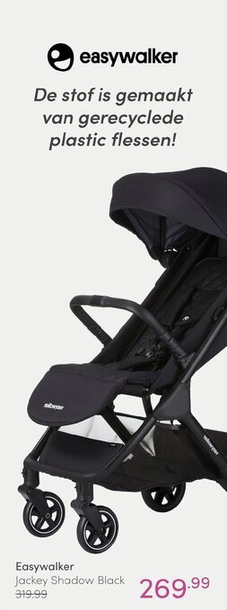 Baby & Tiener Easywalker Jackey Shadow Black aanbieding