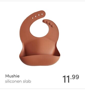 Baby & Tiener Mushie siliconen slab aanbieding