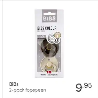 Baby & Tiener BiBs 2-pack fopspeen aanbieding
