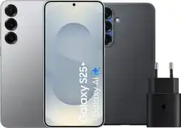 Coolblue Samsung Galaxy S25 Plus 512 Go Argent 5G + Pack d'Accessoires aanbieding