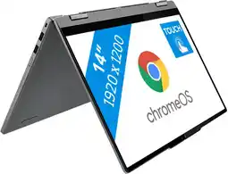 Coolblue Lenovo Chromebook Plus 2-en-1 83LN000TMB AZERTY aanbieding