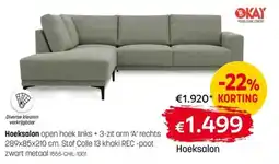 BE-Okay Hoeksalon aanbieding