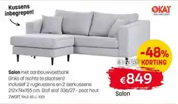 BE-Okay Salon aanbieding
