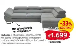 BE-Okay Hoeksalon aanbieding