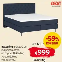 BE-Okay Boxspring aanbieding
