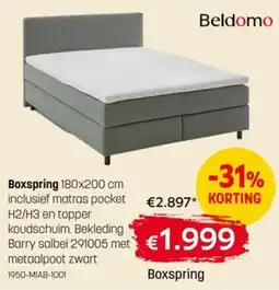 BE-Okay Beldomo Boxspring aanbieding
