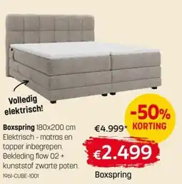 BE-Okay Boxspring aanbieding