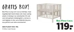 Baby-Dump Box Fleur aanbieding