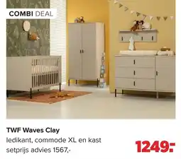 Baby-Dump TWF Waves Clay aanbieding