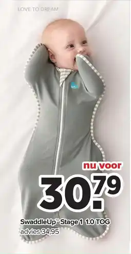 Baby-Dump Love to Dream Swaddle Up Stage 1 1.0 TOG aanbieding