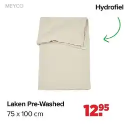Baby-Dump Meyco Laken Pre-Washed aanbieding