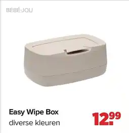 Baby-Dump Bébé-Jou Easy Wipe Box aanbieding
