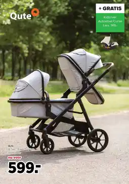 Baby-Dump Qute Q-Twin Enkel / Duo / Twin aanbieding