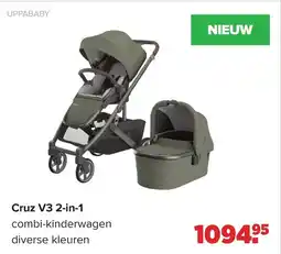 Baby-Dump Uppababy Cruz V3 2-in-1 aanbieding