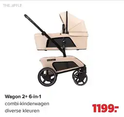Baby-Dump The jiffle Wagon 2+ 6-in-1 aanbieding