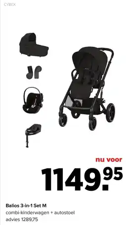 Baby-Dump Cybex Balios 3-in-1 Set M aanbieding
