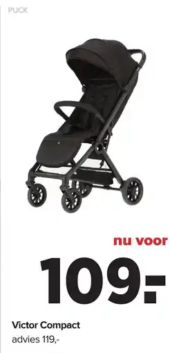 Baby-Dump Puck Victor Compact aanbieding