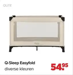 Baby-Dump Qute Q-Sleep Easyfold aanbieding