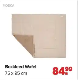 Baby-Dump Koeka Boxkleed Wafel aanbieding