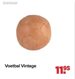 Baby-Dump Bambam Voetbal Vintage aanbieding