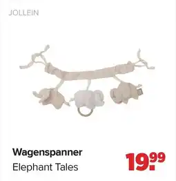 Baby-Dump Jollein Wagenspanner Elephant Tales aanbieding
