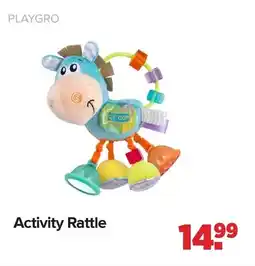 Baby-Dump Playgro Activity Rattle aanbieding
