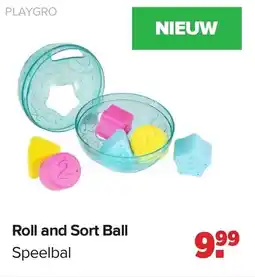 Baby-Dump Playgro Roll and Sort Ball aanbieding