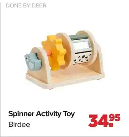 Baby-Dump Done by Deer Spinner Activity Toy aanbieding