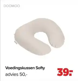Baby-Dump Doomoo Voedingskussen Softy aanbieding