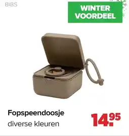 Baby-Dump Bibs Fopspeendoosje aanbieding