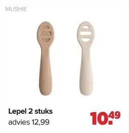Baby-Dump Mushie Lepel aanbieding