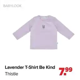 Baby-Dump Babylook Lavender T-Shirt Be Kind aanbieding