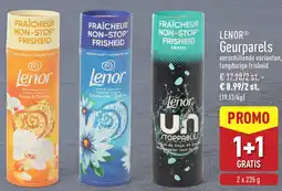 ALDI Lenor geurparels aanbieding