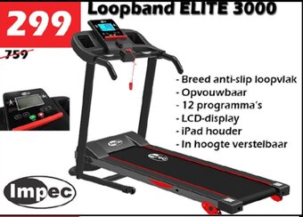 iTEK Loopband Elite 3000 aanbieding