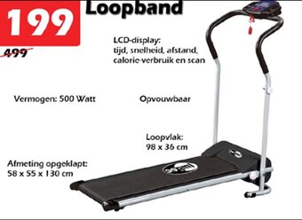 iTEK Loopband aanbieding
