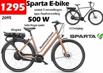 iTEK Sparta E-bike aanbieding