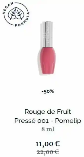 Rouge de Fruit Presse 001 - Pomelip 8ml