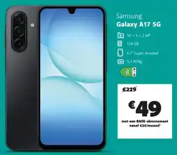 Base Samsung Galaxy A17 5G aanbieding