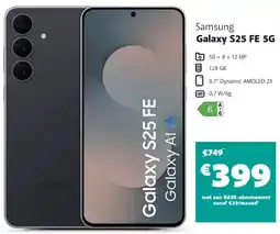 Base Samsung Galaxy S25 FE 5G aanbieding